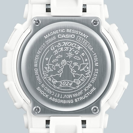 腕時計 カシオ LOV-24A-7AJR Gショック G-SHOCK ペア ラバコレ Lover’s Collection 2024