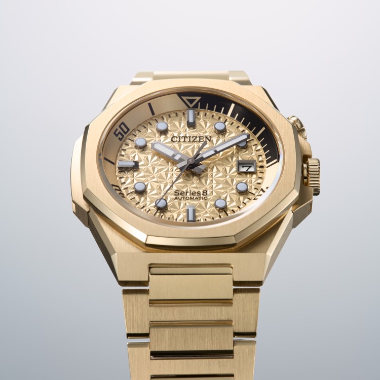 CITIZEN シチズン Series 8 シリーズエイト 890 Mechanical NB6062-52P メンズ 腕時計 機械式 自動巻き 手巻き 20気圧防水 サファイアガラス ステンレス シースルーバック 世界限定1200本