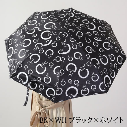 セシルマクビー CECIL McBEE UV晴雨折りたたみ傘 CGS2350UM BK ブラック