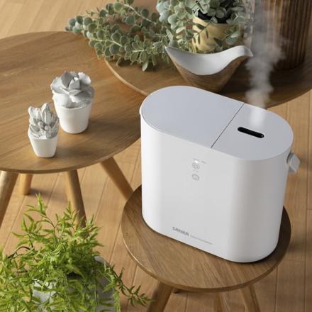サンカ スチーム式加湿器 SSH-2000WH ホワイト