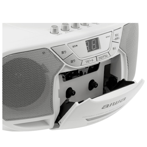 aiwa CRC2 CDラジオカセットレコーダー GAA5-CRC0002 BK