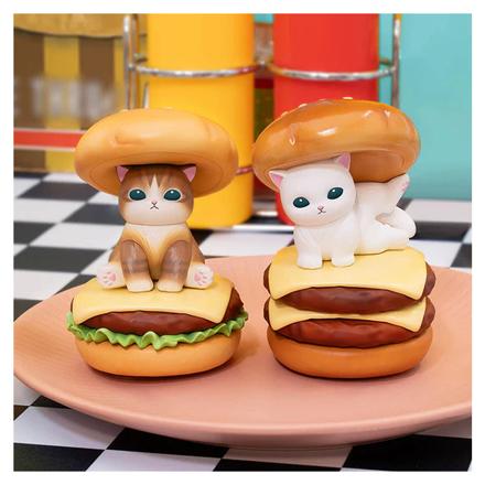 グレイ・パーカー・サービス モフサンド mofusand GPS BOX Hamburger Meow 全8種 ボックス販売 もふもふサメちゃん コンプリートボックス