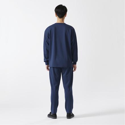 【ウェア上下セット】ロゴス LOGOS by LIPNER リカバリー プルオーバー ＆ パンツ ブラック Sサイズ 35306714 35305714