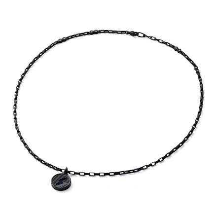 コラントッテ SPORTS PRO マグチタンネックレス RT150-RD DBAAB0115 ブラックチタン 51cm & ハンドタオル セット