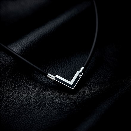 コラントッテ TAO ネックレスα VEGA NEXT ブラック×シルバー (L) ABARK37L & ハンドタオル セット