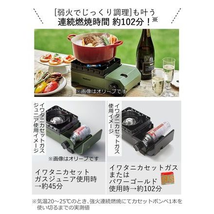 岩谷産業 イワタニ タフまるジュニア CB-ODX-JR-BK(ブラック)＆10円玉パン焼き器 MF-038＆音速飯店 セットA