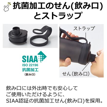 タイガー魔法瓶 TIGER 真空断熱炭酸ボトル MTA-T080 スチール クエン酸洗浄液 すき間ブラシセット