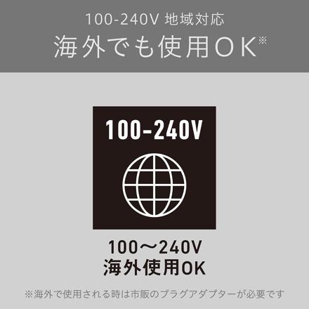 ヴィダルサスーン 32mm幅 カールアイロン VSI-3214KJ ＆ 山崎実業 tower 5062 耐熱トレー付きヘアーアイロンスタンド ホワイト