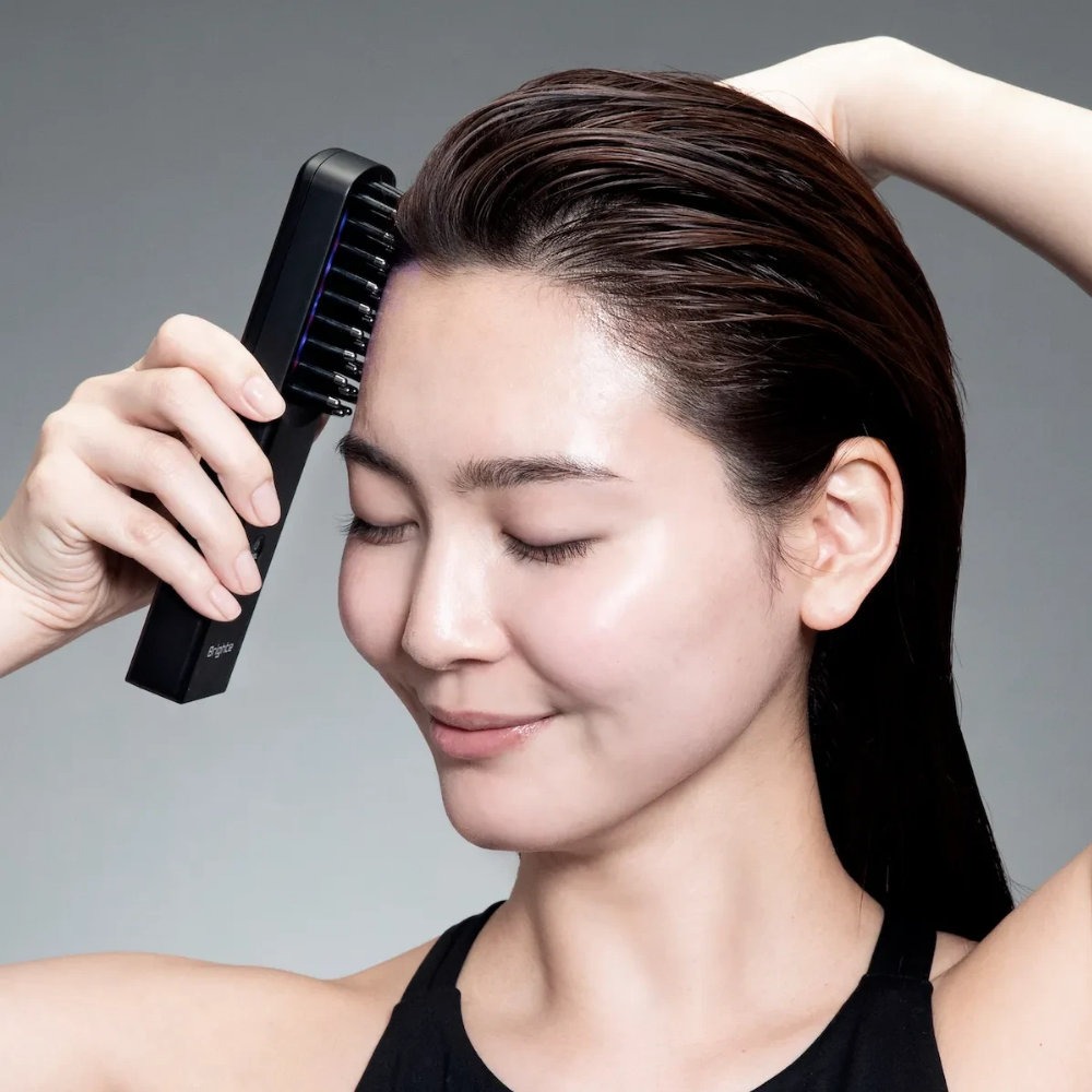 【正規品】 Brighte ブライト ブラシ型美顔器 エレキブラシプラス BRT-FSB180 ブラック 美容機器 ＆ 専用ミストローション