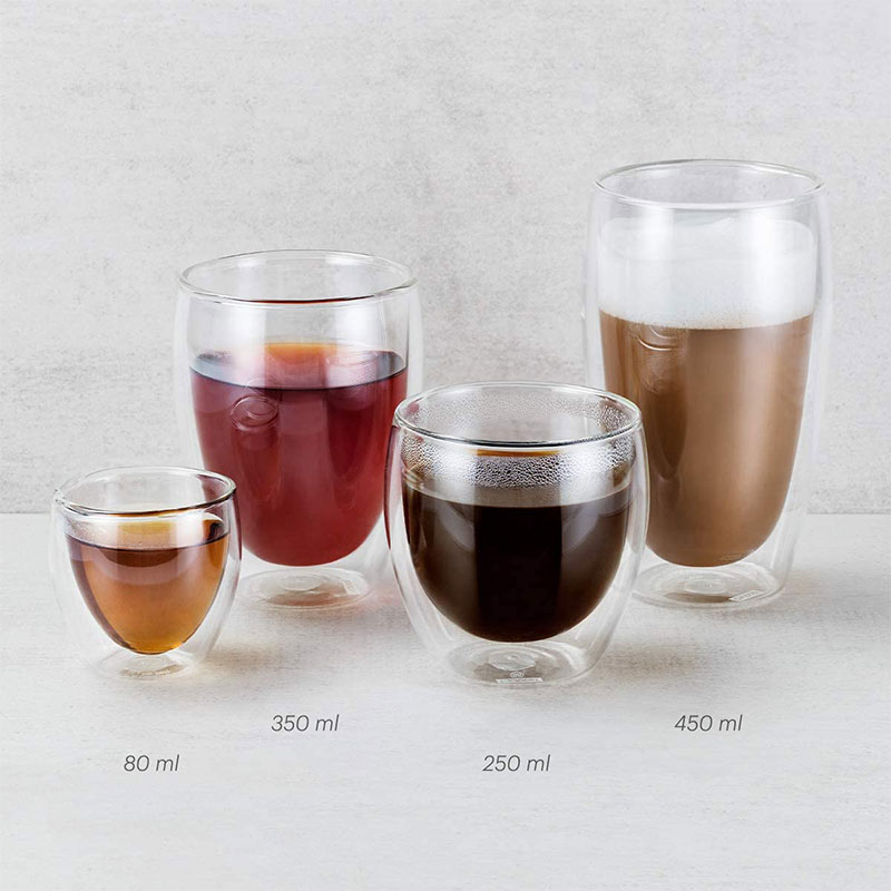 bodum ボダム パヴィーナ ダブルウォールグラス 350ml 2個セット 4559-10