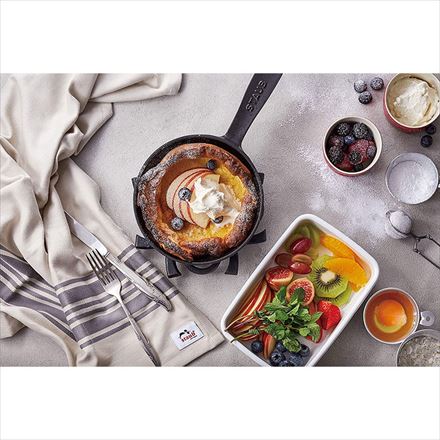 staub ストウブ キャスト スキレット 16cm グレー 40501-145 フライパン ホーロー 鋳物 鉄 IH対応