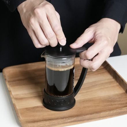 bodum ボダム フレンチプレス 350ml+ダブルウォールグラス(2個) トライアルセット