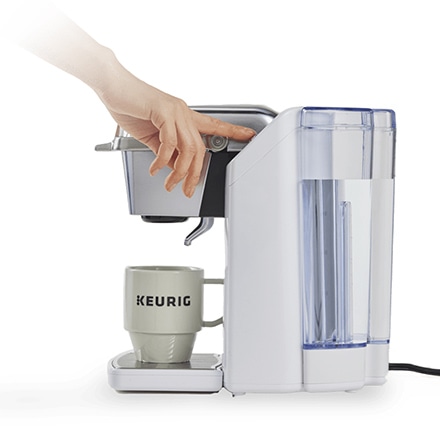 KEURIG キューリグ カプセル式 コーヒーメーカー 家庭用抽出機 K-CUP ケーカップ セラミックホワイト BS300(w)