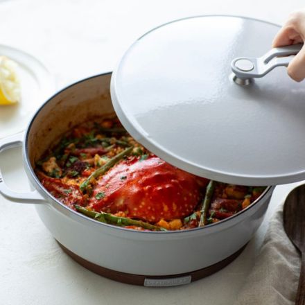 Vermicular バーミキュラ オーブンポット2 26cm 浅型 セルフスタンディングリッド マットリネンベージュ OP2S26S-BG