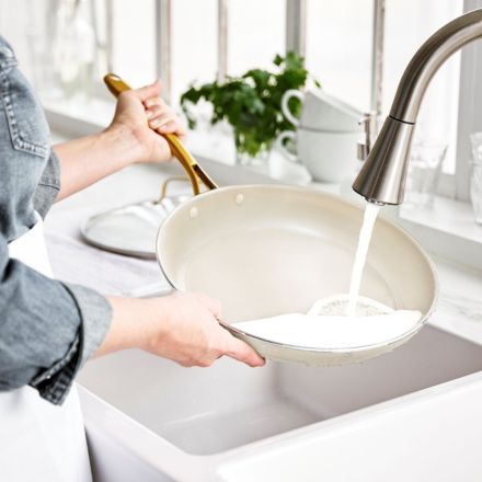 GreenPan ストゥディオ フライパン 28cm クリームホワイト CC010596-104