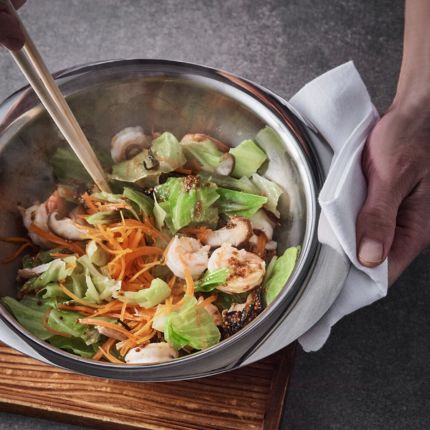 MEYER マイヤー NEWPAN 24cm ガラス蓋付き PM-NP24T