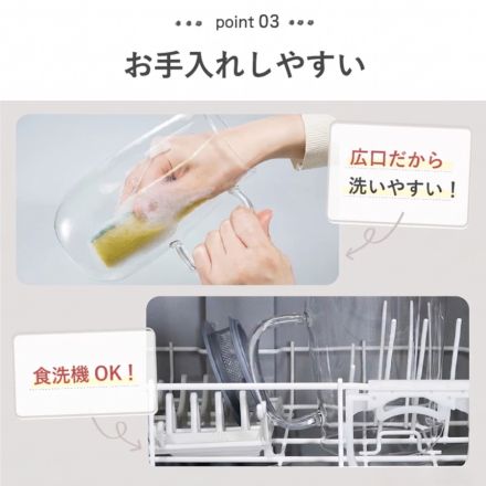 HARIO ハリオ レンジでかんたん麦茶ポット むぎちゃん 1.0L グレー XMP-1000-DGR