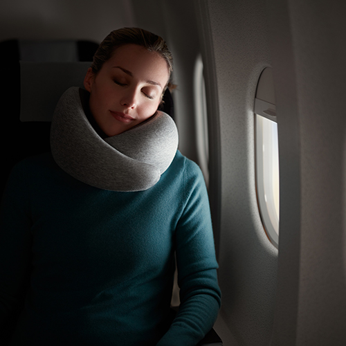 Ostrichpillow GO NECK PILLOW Midnight Grey
