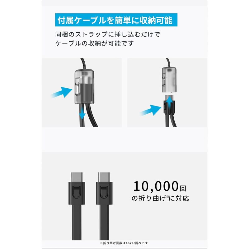 アンカー ANKER Power Bank (20000mAh 30W) ブラック A1384N11