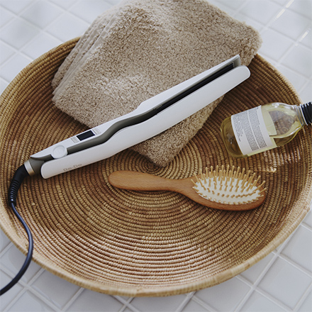 Re・De Hair Straight Smooth ストレートヘアアイロン スムース ホワイト HS01A-WT