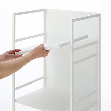 tower 目隠しワゴン タワー L ホワイト 1419