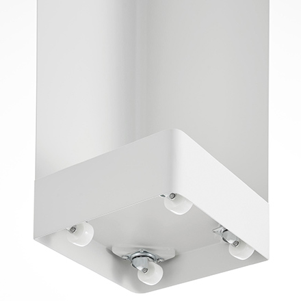 tower タワー キャスター付きスリムトイレラック ホワイト 1489