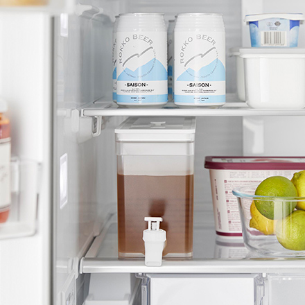 tower タワー 冷蔵庫ドリンクサーバー 2.8L ホワイト 1582