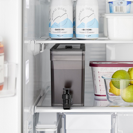 tower タワー 冷蔵庫ドリンクサーバー 2.8L ブラック 1583