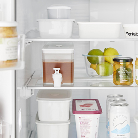 tower タワー 冷蔵庫ドリンクサーバー 1.8L ホワイト 1584