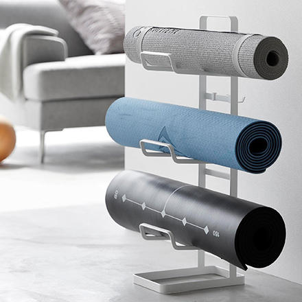 tower タワー フィットネスグッズ収納ラック ホワイト 2034