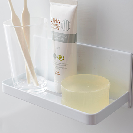 tower タワー マグネットバスルームラック ホワイト 3269