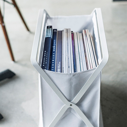 tower タワー 手荷物収納ボックス ホワイト 3544