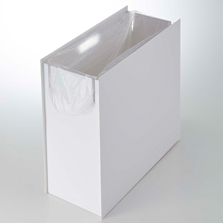 tower タワー トラッシュカン ワイド ホワイト 4494