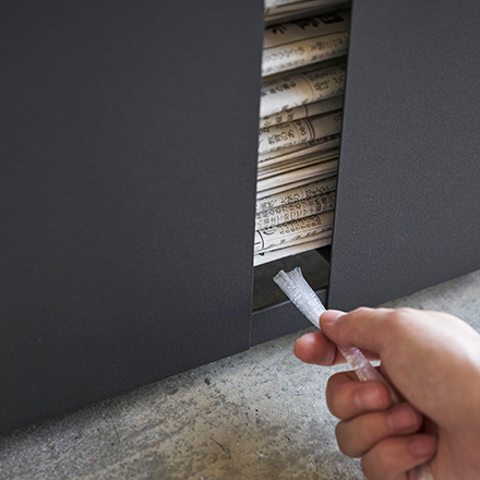 tower タワー キャスター付ニューズラック ブラック 4764