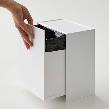 tower タワー ウォールトイレポット&収納ケース ホワイト 5429