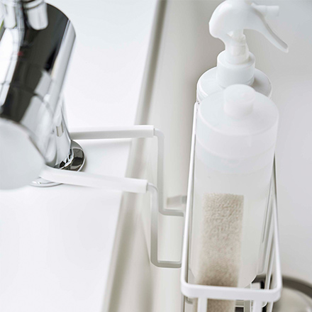 tower タワー 蛇口にかける収納ホルダー ホワイト 5639