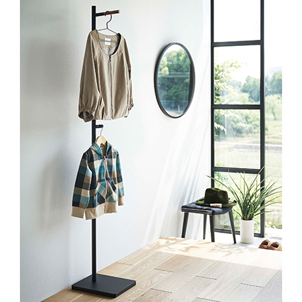 tower タワー エントランスコートハンガー ブラック 5913