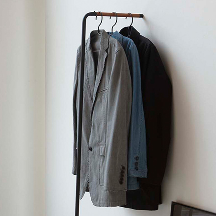 tower タワー スリムコートハンガー ブラック 7551