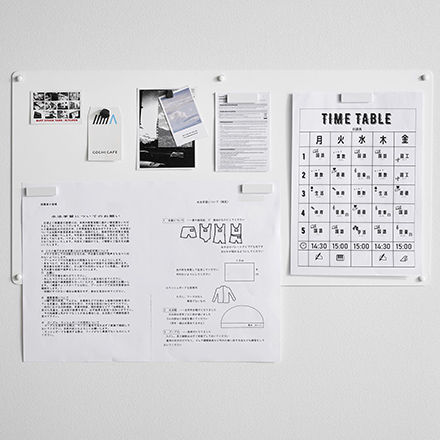 tower タワー ウォールプリントスチールパネル L 石こうボード壁対応 ホワイト 10155