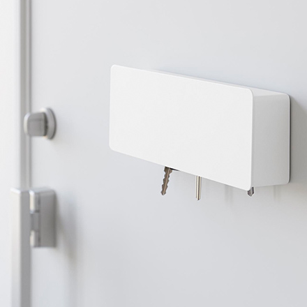 tower タワー マグネットキーフック ロング ホワイト 10342