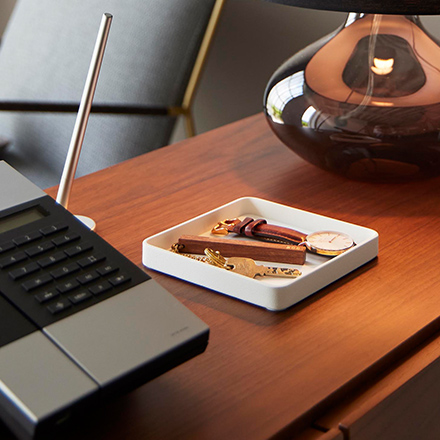 tower タワー キー&ジュエリートレー ホワイト 10587