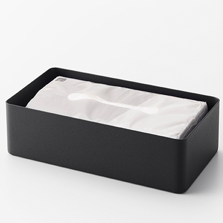 RIN リン 蓋付きコンパクトティッシュケース ブラウン 10604