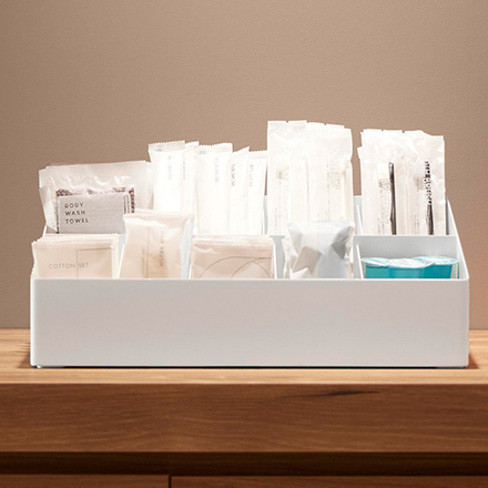 tower タワー アメニティバーボックス ホワイト 10773