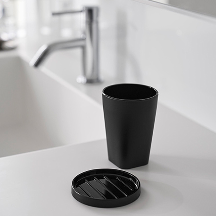 tower タワー タンブラー&スタンキャップ ブラック 10818