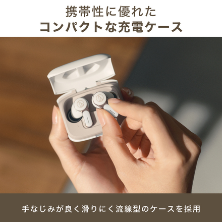 オーディオテクニカ ノイズキャンセリング フルワイヤレスイヤホン ストーングレイ ATH-TWX7 GY