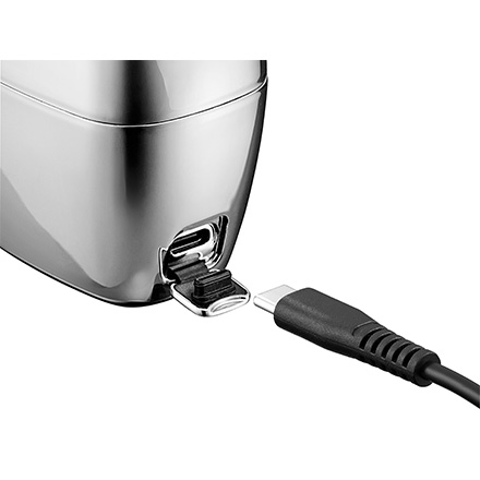 コイズミ USB充電5枚刃シェーバー KMC-0800/S シルバー