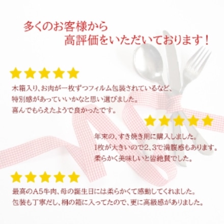 松阪牛 A5等級 最高級 大判 赤身 松坂牛 すき焼き しゃぶしゃぶ用 800g