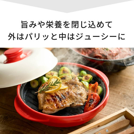 レンジメートプロ RANGEMATE PRO 電子レンジ専用調理器 RMP-10-KR レッド