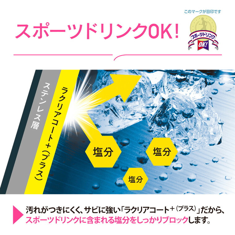 象印 ステンレスマグ SM-RS50 500ml / 0.5L 水筒 マグボトル ハンドルタイプ ハンドル付き 洗いやすい シームレスせん 食洗機対応 / グリーン