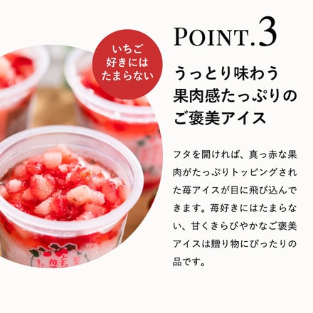 栃木県産 とちおとめ苺アイス６個 メーカー直送